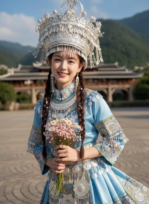 Flower AI effects generated image