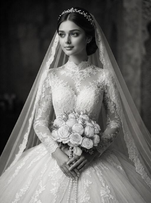 Timeless Veil AI effects generated image