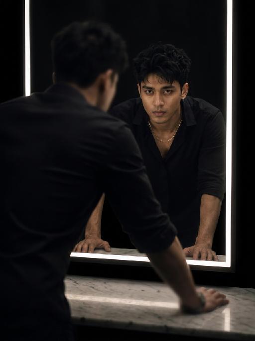 Mirror Mood AI effects generated image