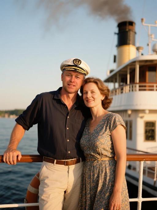 A steamy romance. AI effects generated image