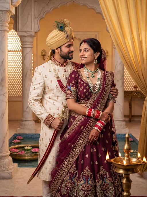 Couple AI effects generated image