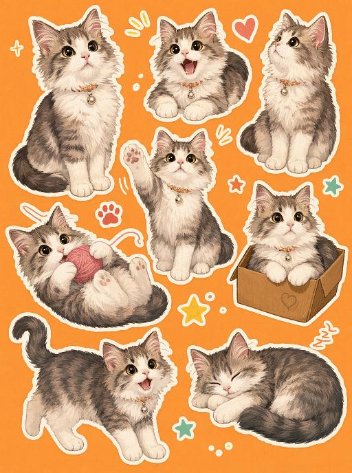 Super Sticker AI effects generated image