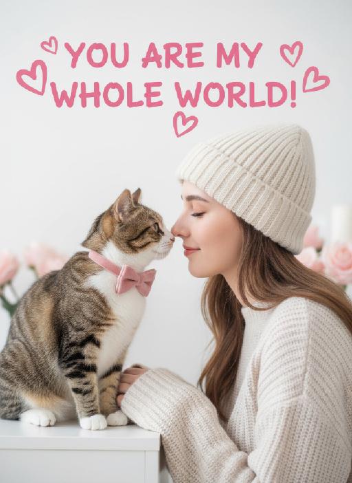 Pet's Love AI effects generated image