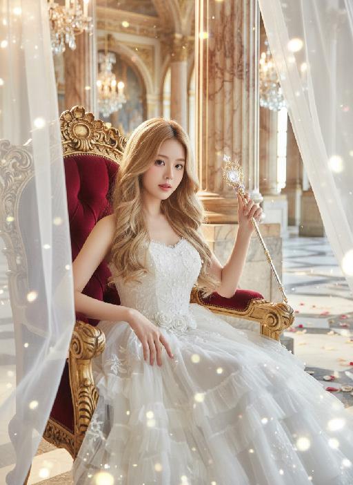Princess AI effects generated image