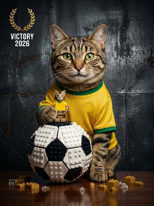 Paw Trophy AI effects generated image