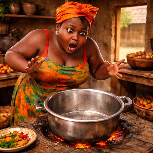 Oh who eat the food AI effects generated image