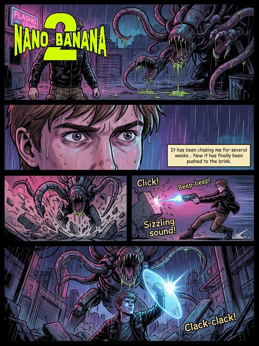 Storyboard AI effects generated image