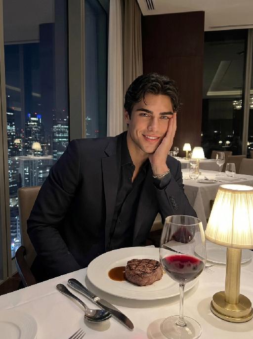 Midnight Dining AI effects generated image