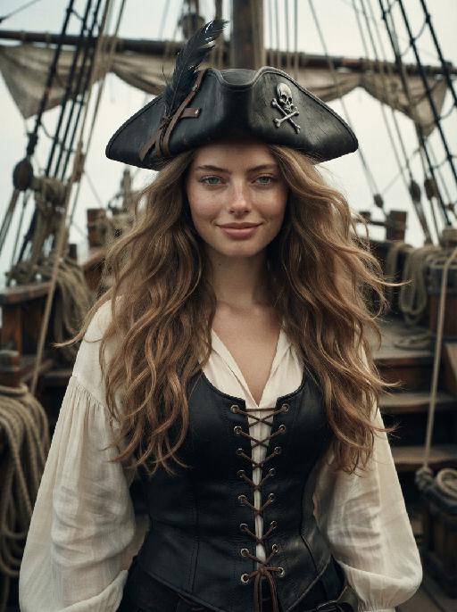 Pirate Empress AI effects generated image