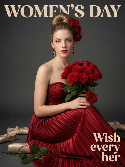 Queen AI effects generated image