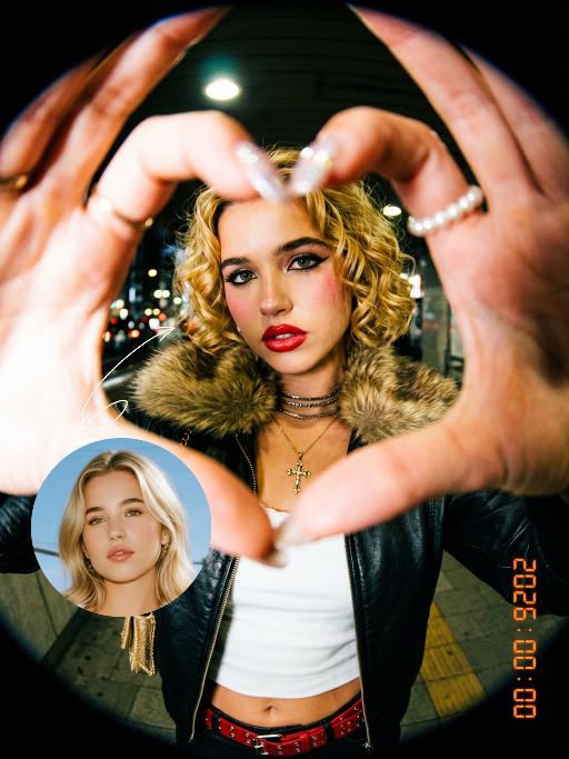 Lens Heartbeat AI effects generated image