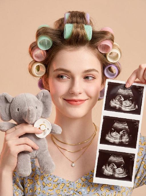 Baby Milestone AI effects generated image