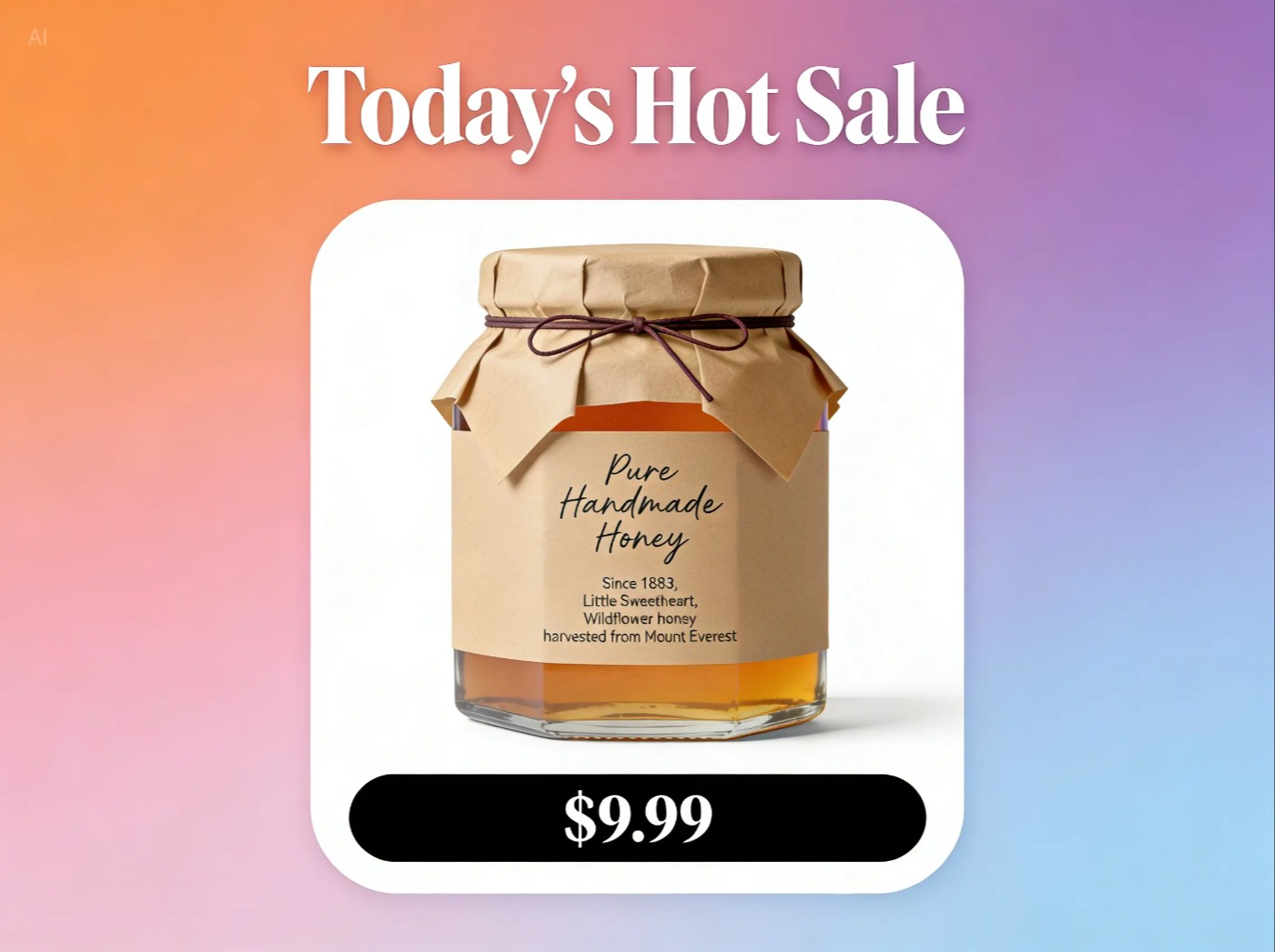 Seedream v4.5 – Ad Layout for AI image editing