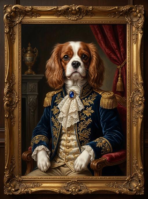Royal Glow AI effects generated image