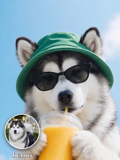 Juice Time AI effects generated image