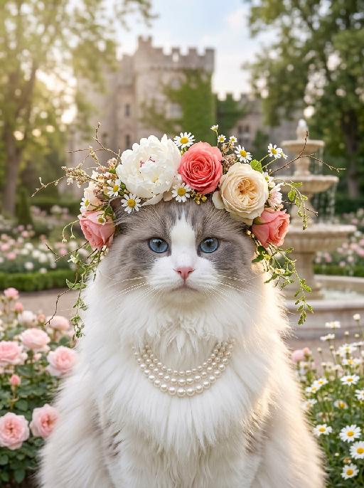 Flower Crown AI effects generated image