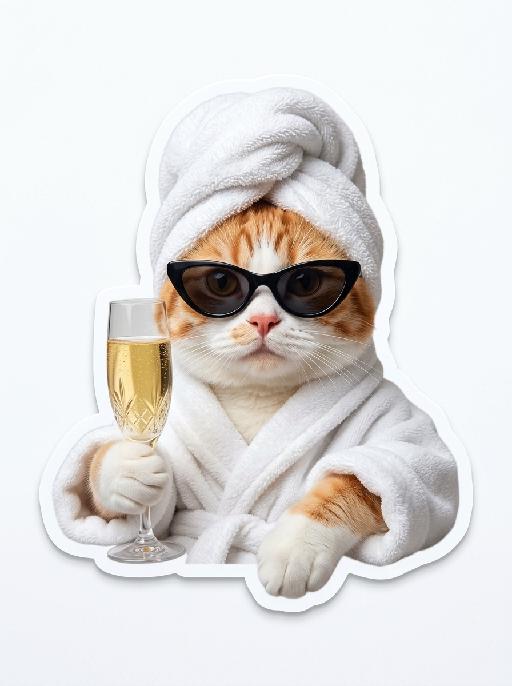 Pet Holiday AI effects generated image