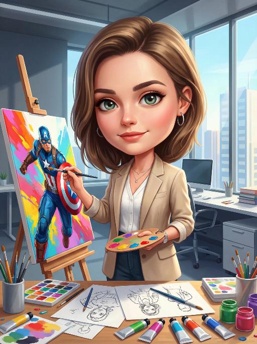 Painter AI effects generated image