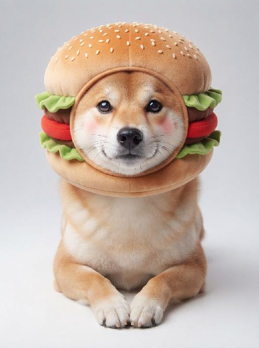 Burger Pet AI effects generated image