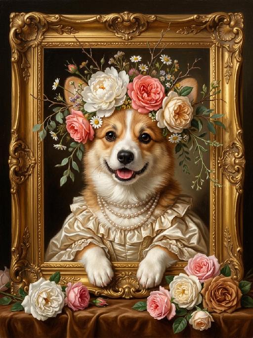 Flower Crown AI effects generated image