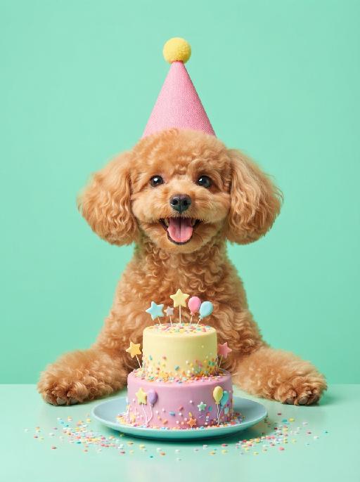 Korea Birthday AI effects generated image