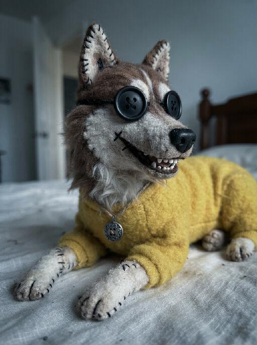 Creepy Doll AI effects generated image