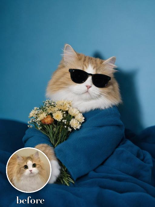 Bouquet Date AI effects generated image