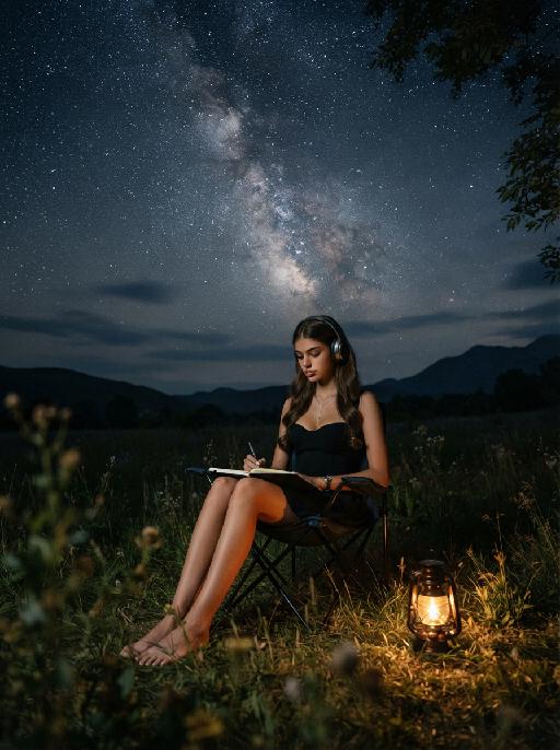 Under the Stars AI effects generated image