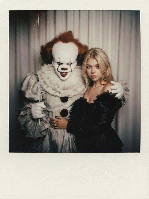 Clown Date AI effects generated image