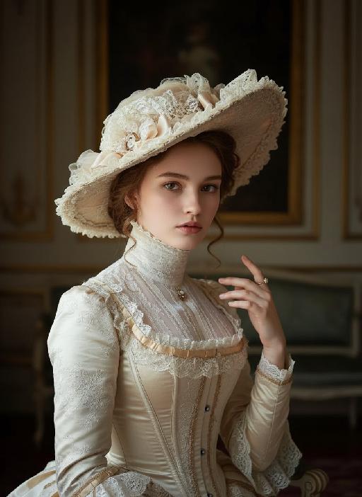 Noble Girl AI effects generated image