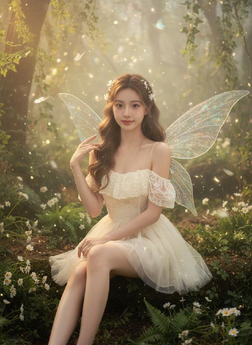 Fairy AI effects generated image