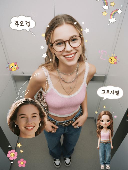 Emoji Plog AI effects generated image