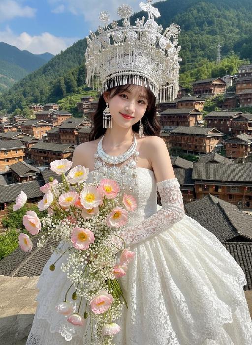 White Clothes AI effects generated image