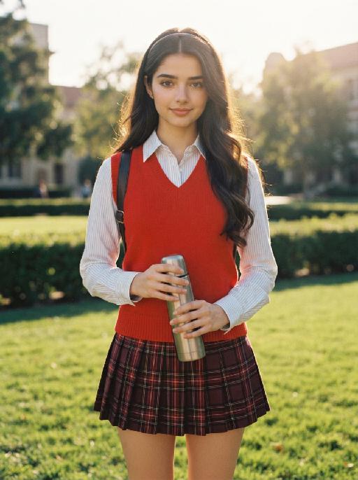 Preppy Days AI effects generated image
