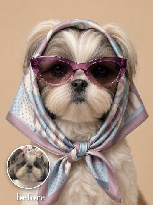 Silk Hood AI effects generated image