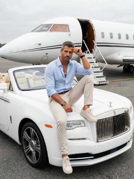 Luxury Landing AI effects generated image