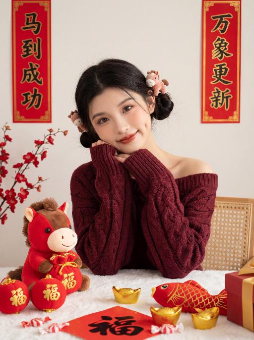 Lovely AI effects generated image