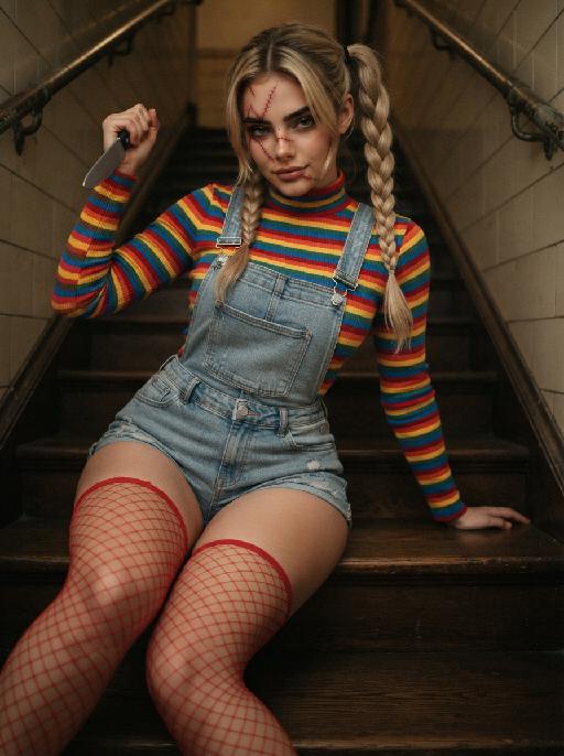 Chucky’s Sweet Nightmare AI effects generated image