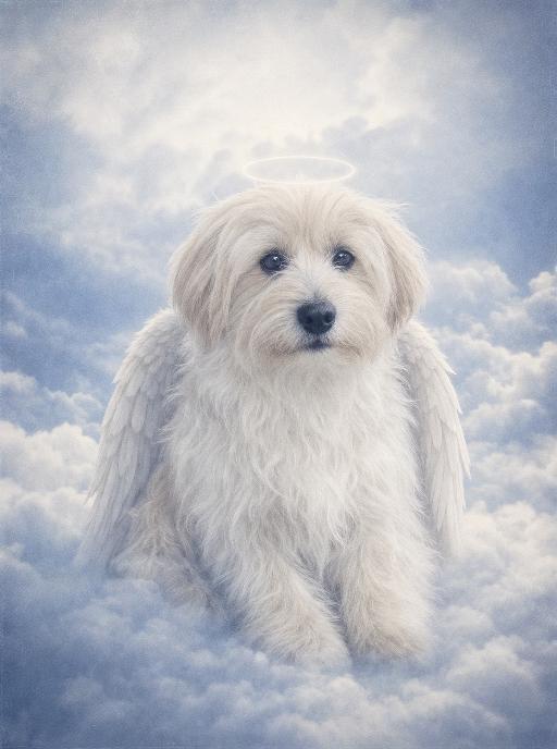 Gentle Angel AI effects generated image