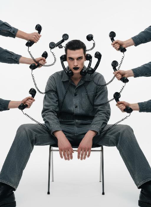 Telephone Ring AI effects generated image