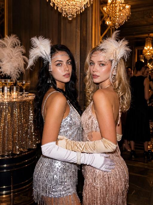 Gatsby Style AI effects generated image