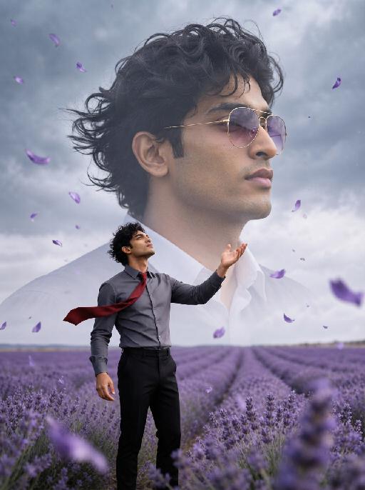 Purple Haze AI effects generated image