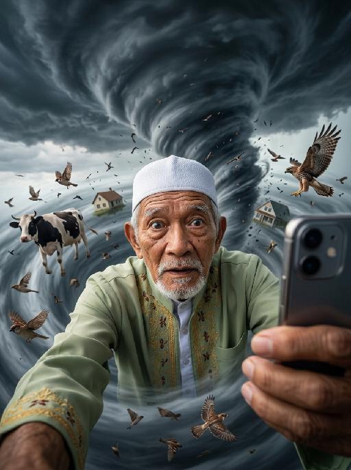 Storm Center AI effects generated image