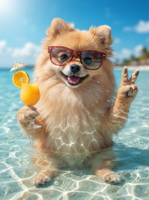 Sea Break AI effects generated image