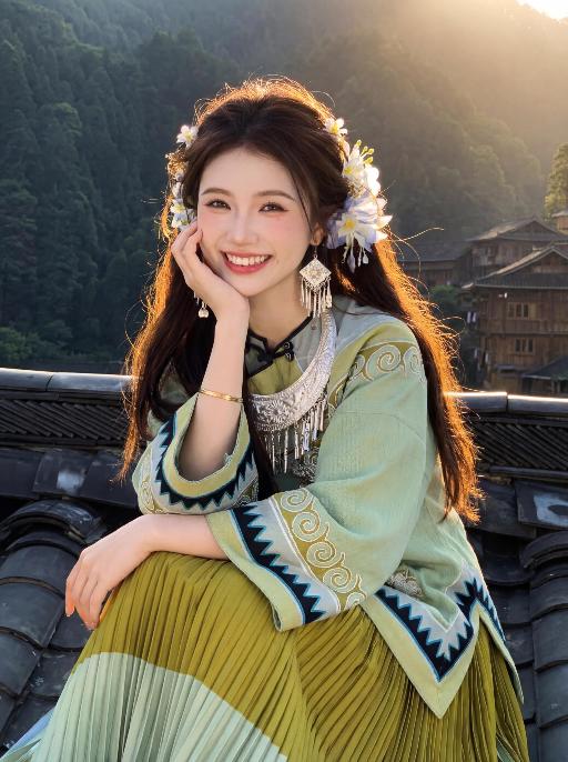 Sunny Smile AI effects generated image