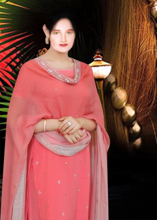 Prompt ⬇️A young women with long black weavy hair  AI effects generated image