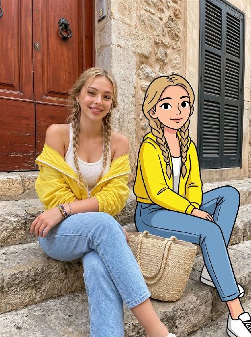 Toon Buddy AI effects generated image