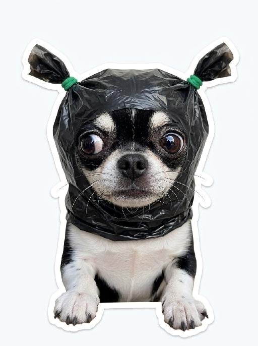 Plastic Pet AI effects generated image