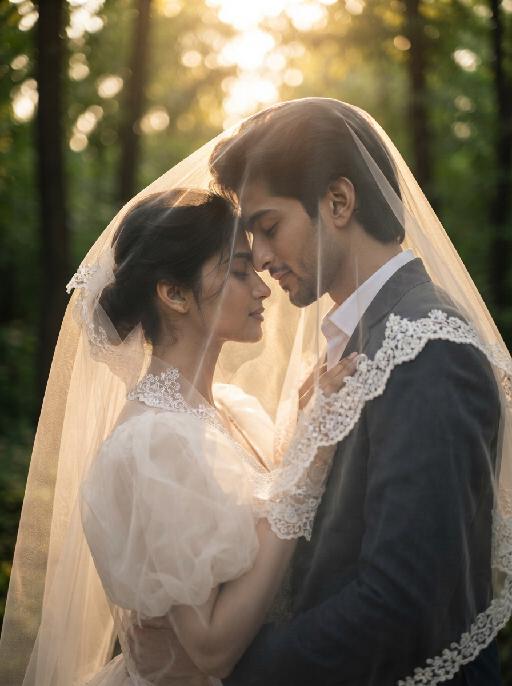 Under Wedding AI effects generated image