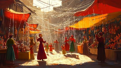 Text to Image AI effects generated image